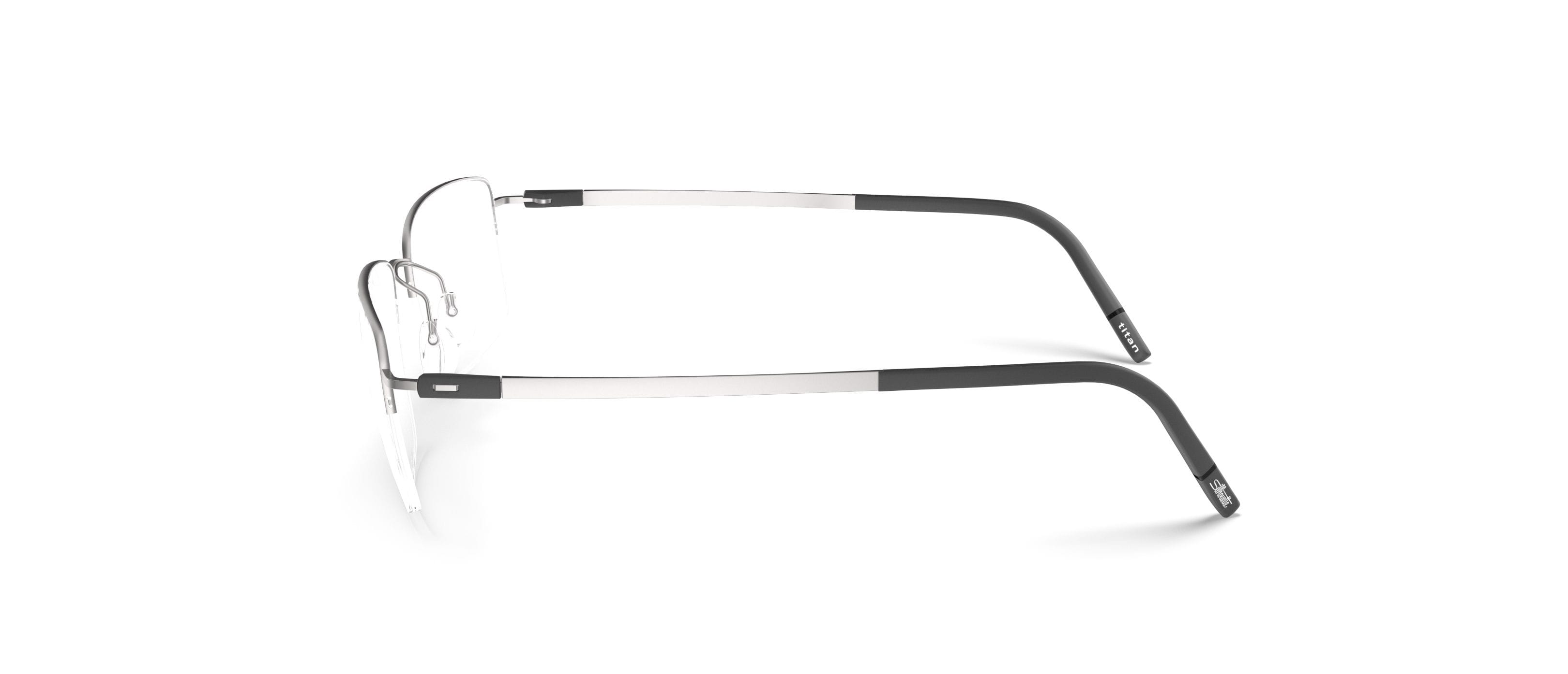 Silhouette 5571 Frame Grey Male Supra Titanium Frame — Grey frame — view 3
