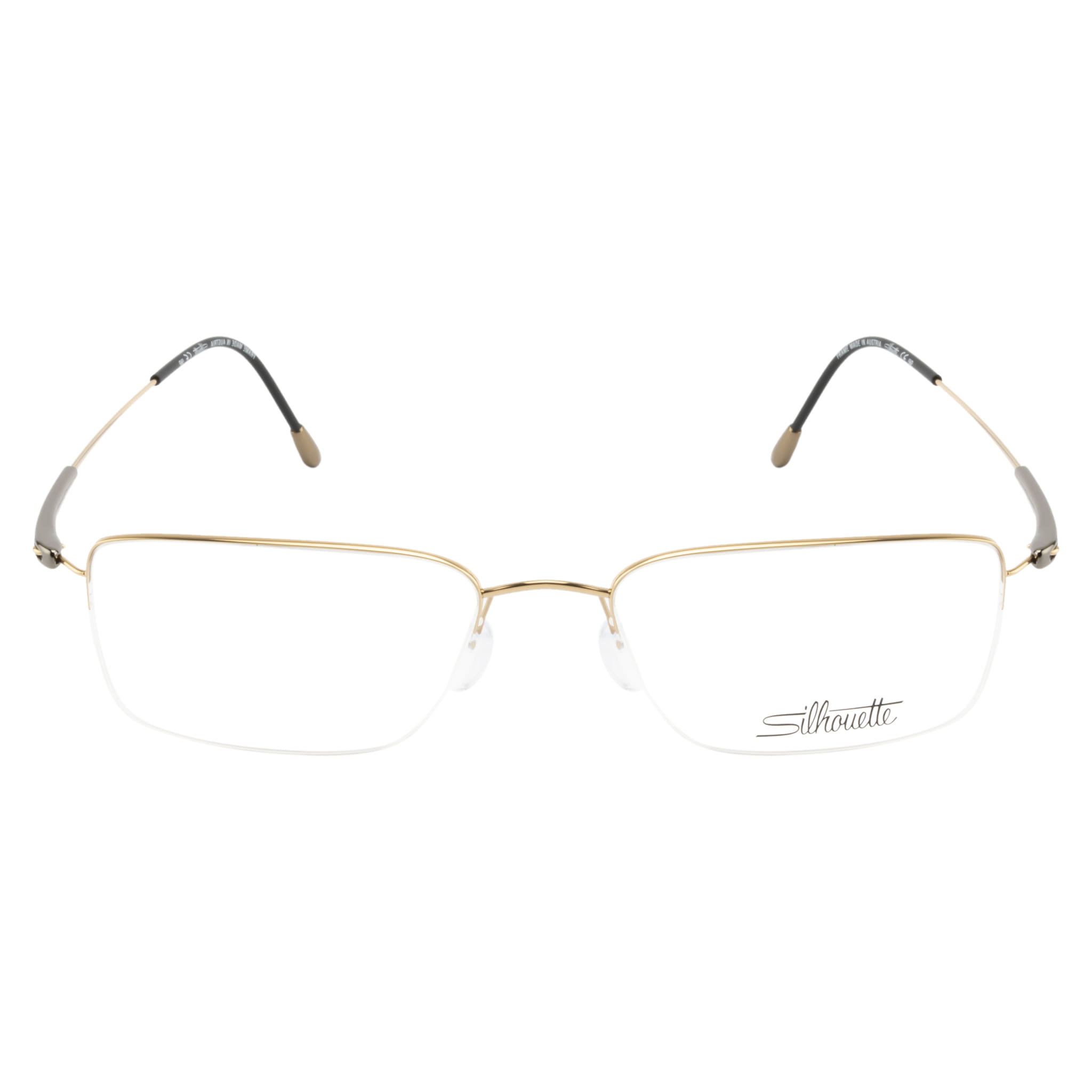 Silhouette 5574 Frame Gold Male Supra Titanium Frame — Gold frame — view 2