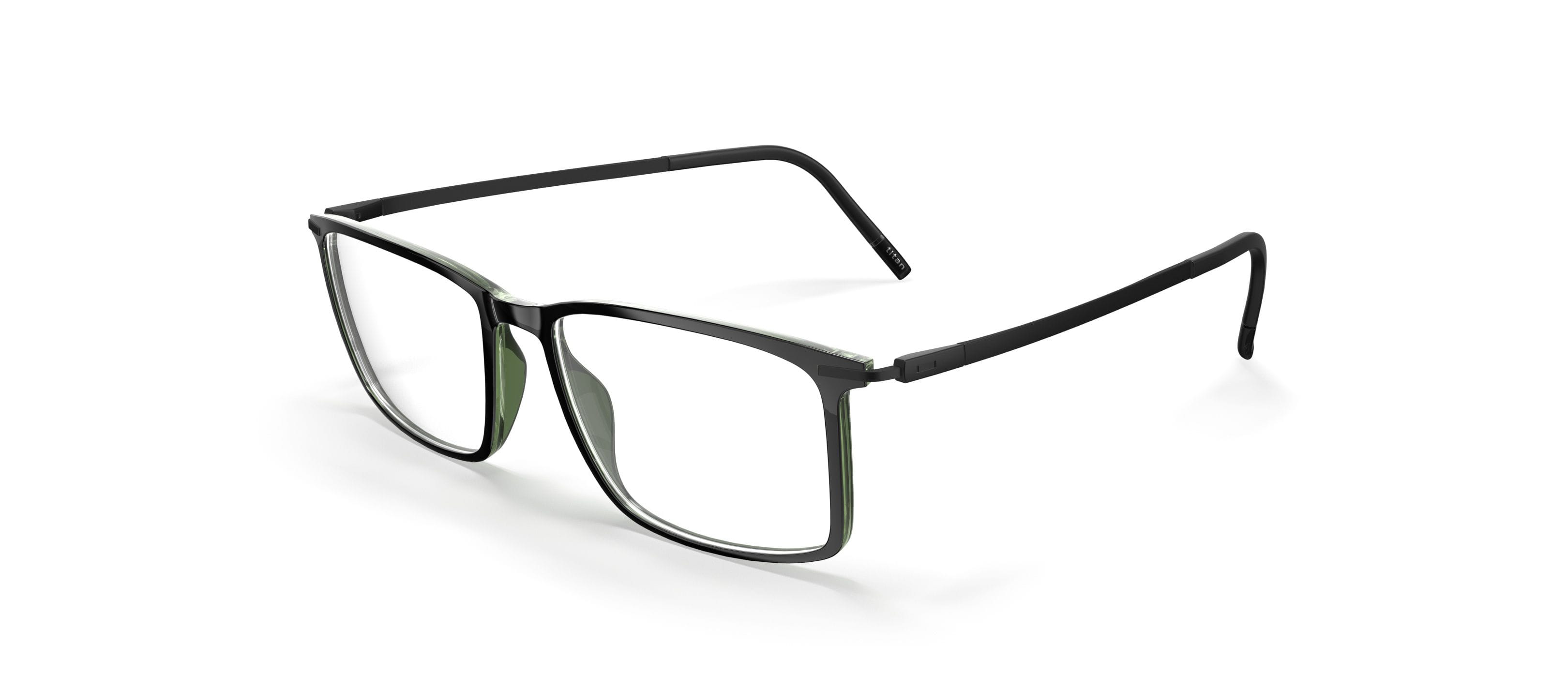 Silhouette 2965 Frame Green Unisex Full Titanium — Green frame