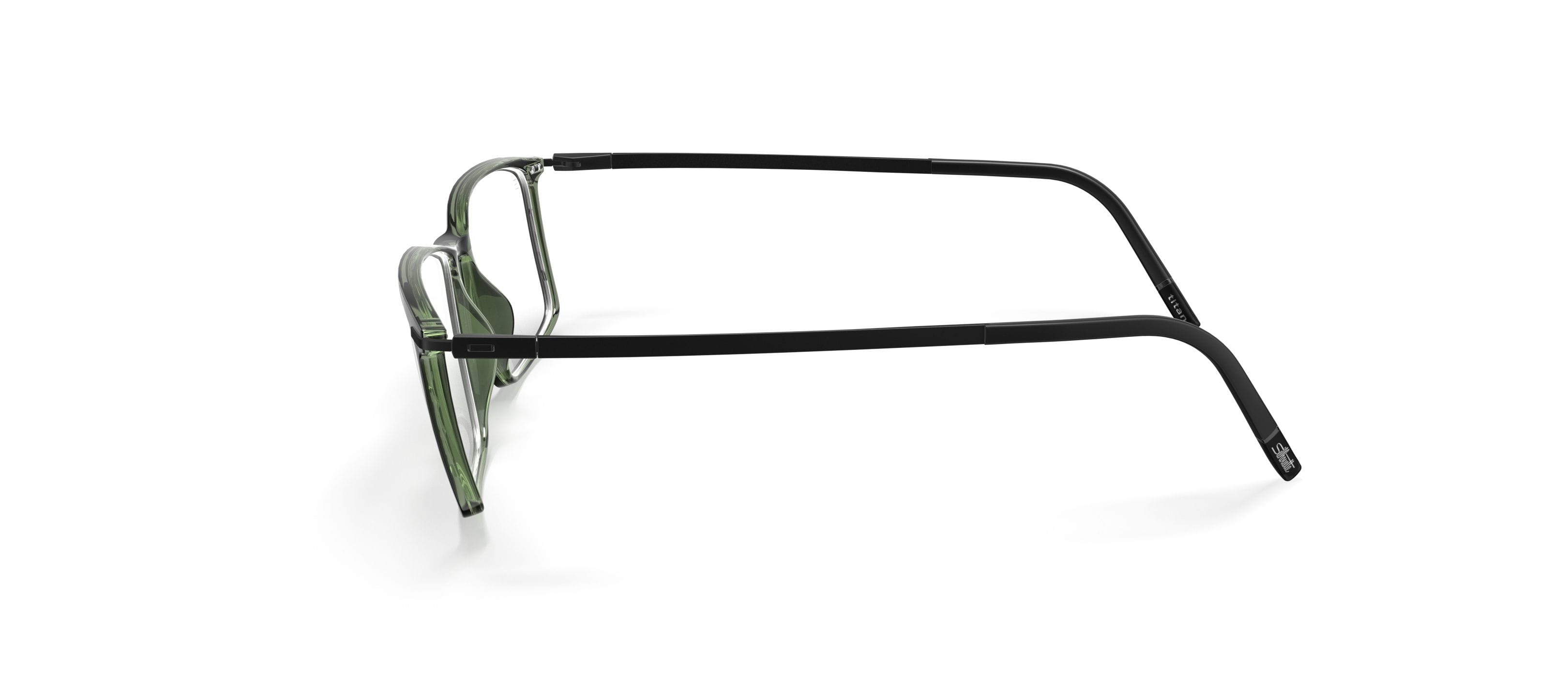 Silhouette 2965 Frame Green Unisex Full Titanium Frame — Green frame — view 3