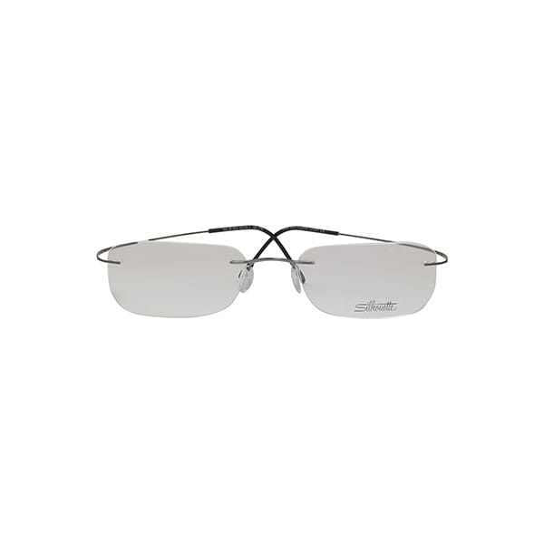 Silhouette - Frame Grey Male RimLess Titanium