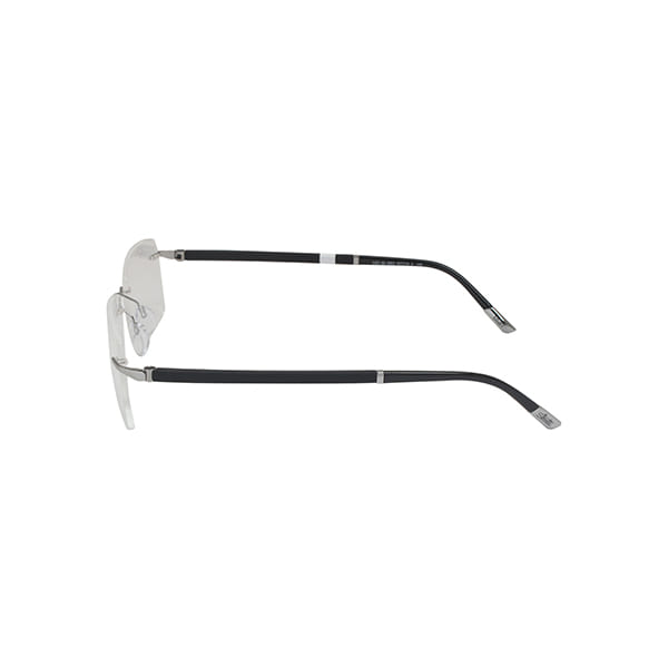 Silhouette 5421 Frame Grey Male RimLess Shell Frame — Grey frame — view 3
