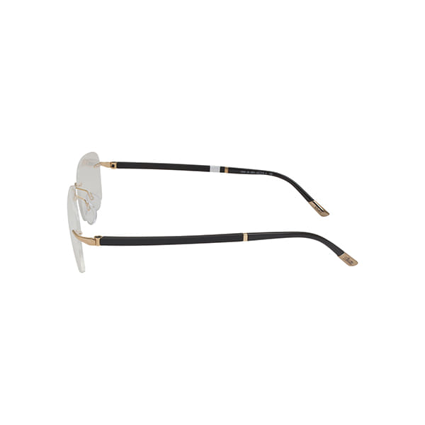 Silhouette 5424 Frame Gold Unisex RimLess Shell Frame — Gold frame — view 3
