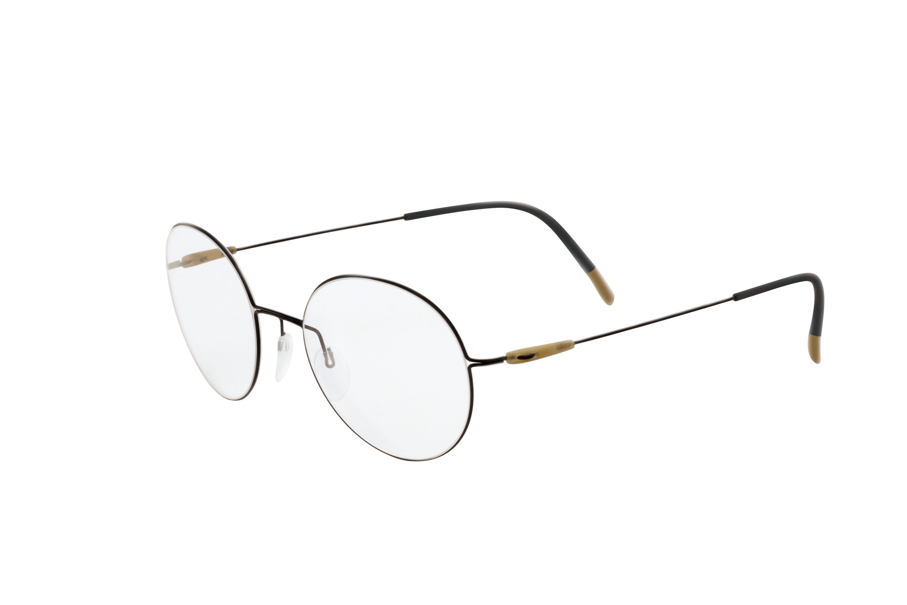 Silhouette 5509 Frame Black Unisex Full Titanium — Black frame