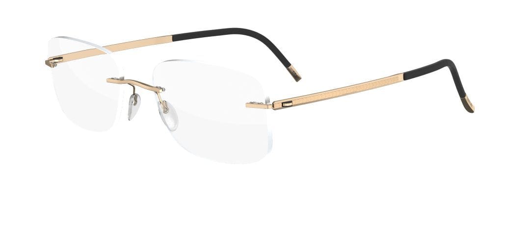 Silhouette 5471 Frame Gold Male RimLess Titanium — Gold frame