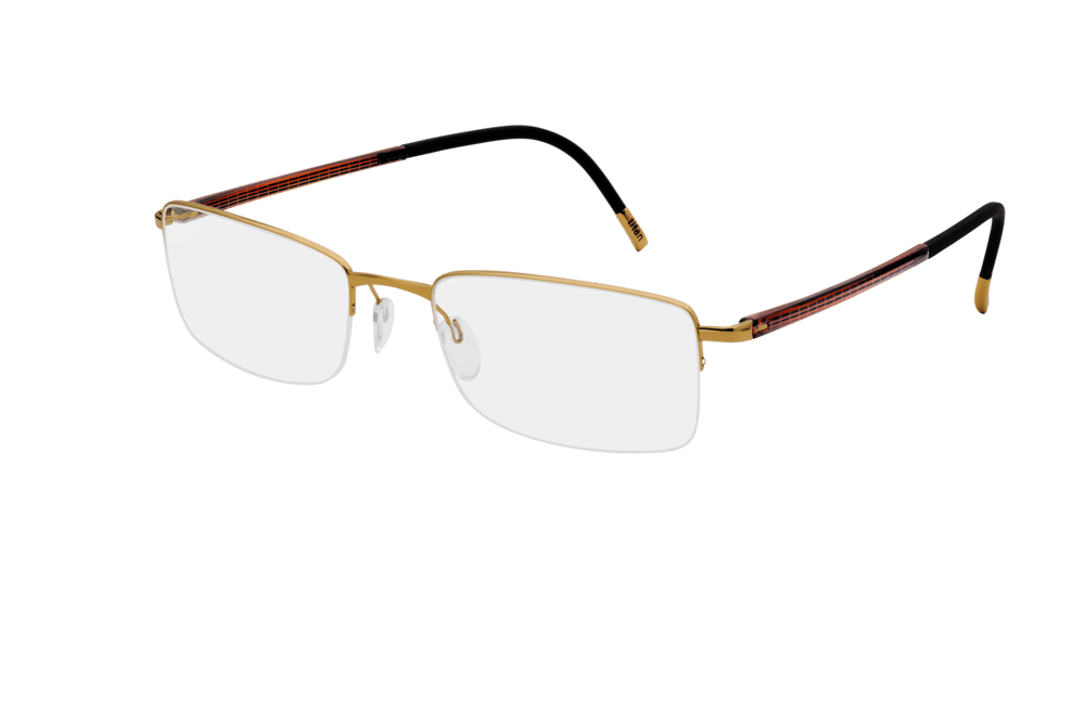 Silhouette 5428 Frame Gold Male Supra Shell — Gold frame