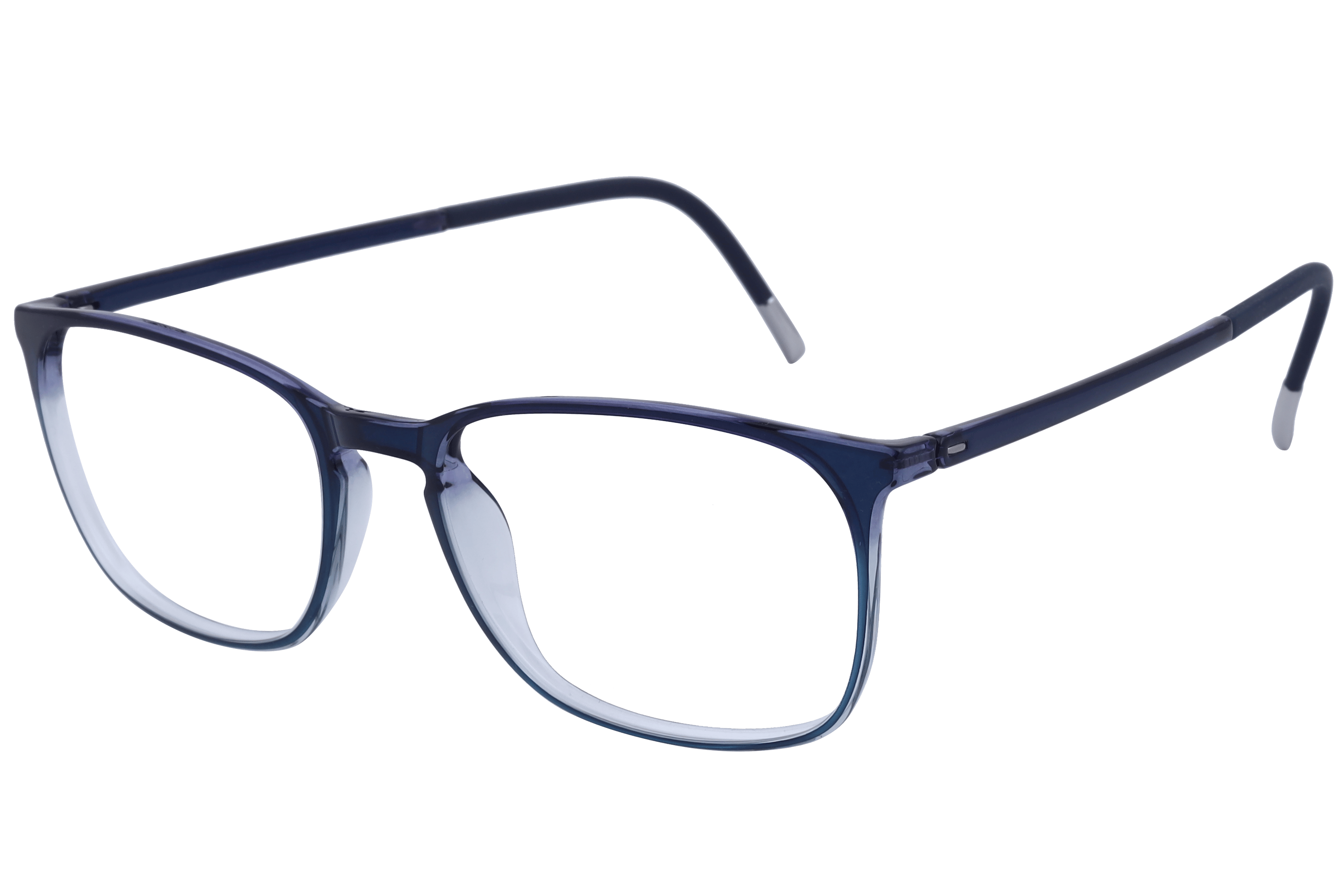 Silhouette 2943 Frame Transparent Blue Male Full Shell — Transparent Blue frame