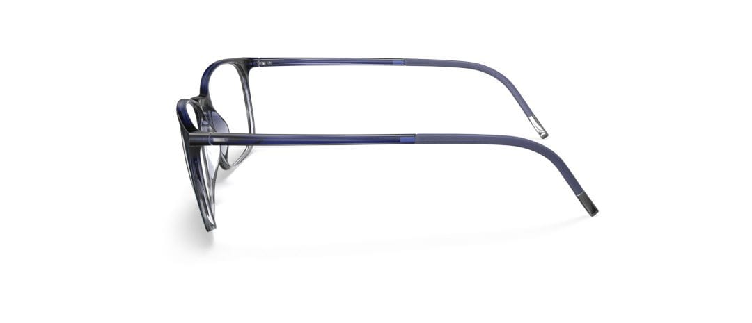 Silhouette 2943 Frame Transparent Blue Male Full Shell Frame — view 3