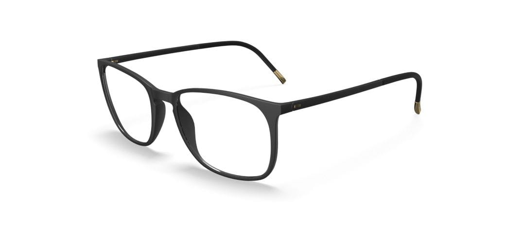 Silhouette 2943 Frame Matt Black Male Full Shell — Matt Black frame