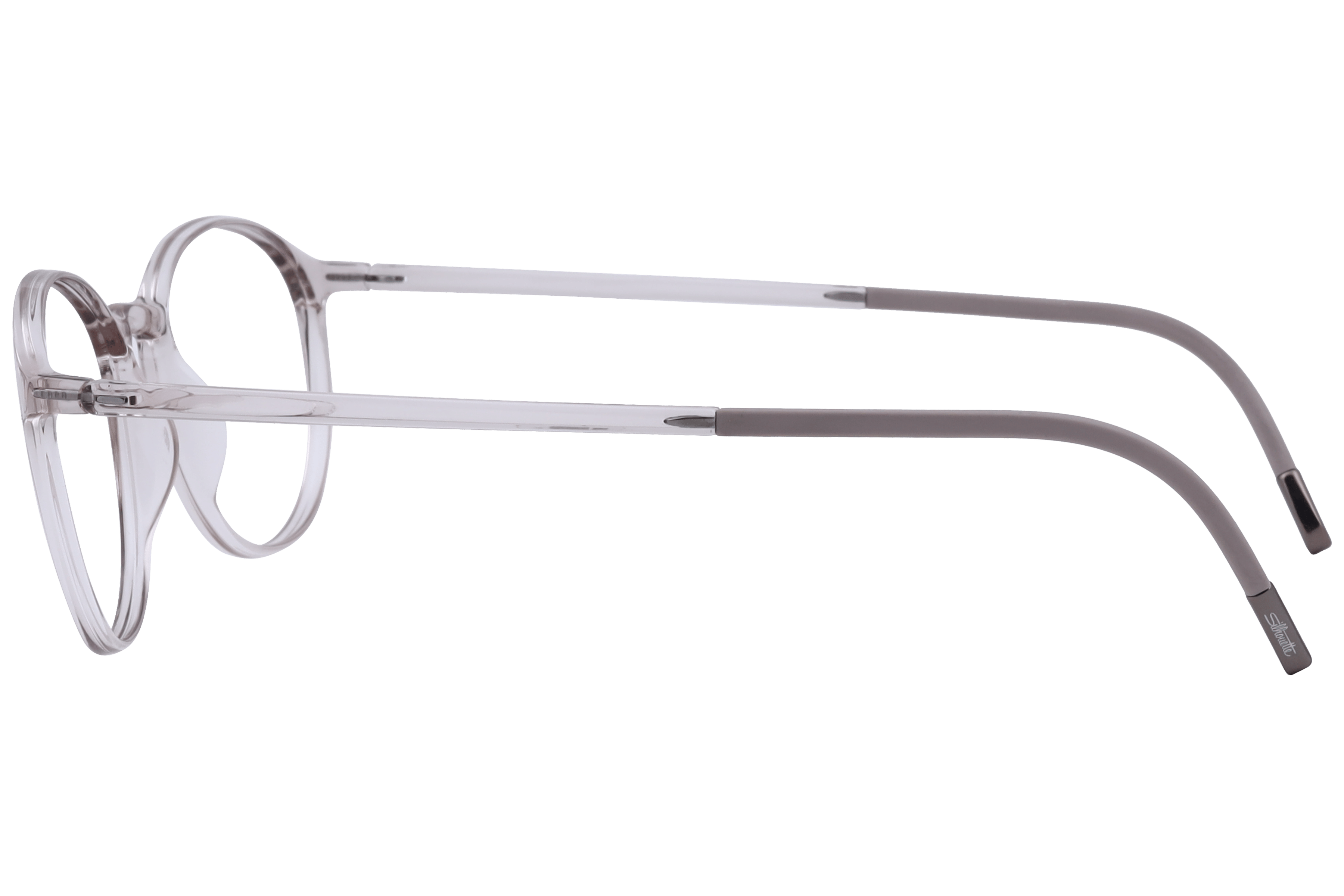 Silhouette 2940 Frame Transparent Male Full Shell Frame — Transparent frame — view 3