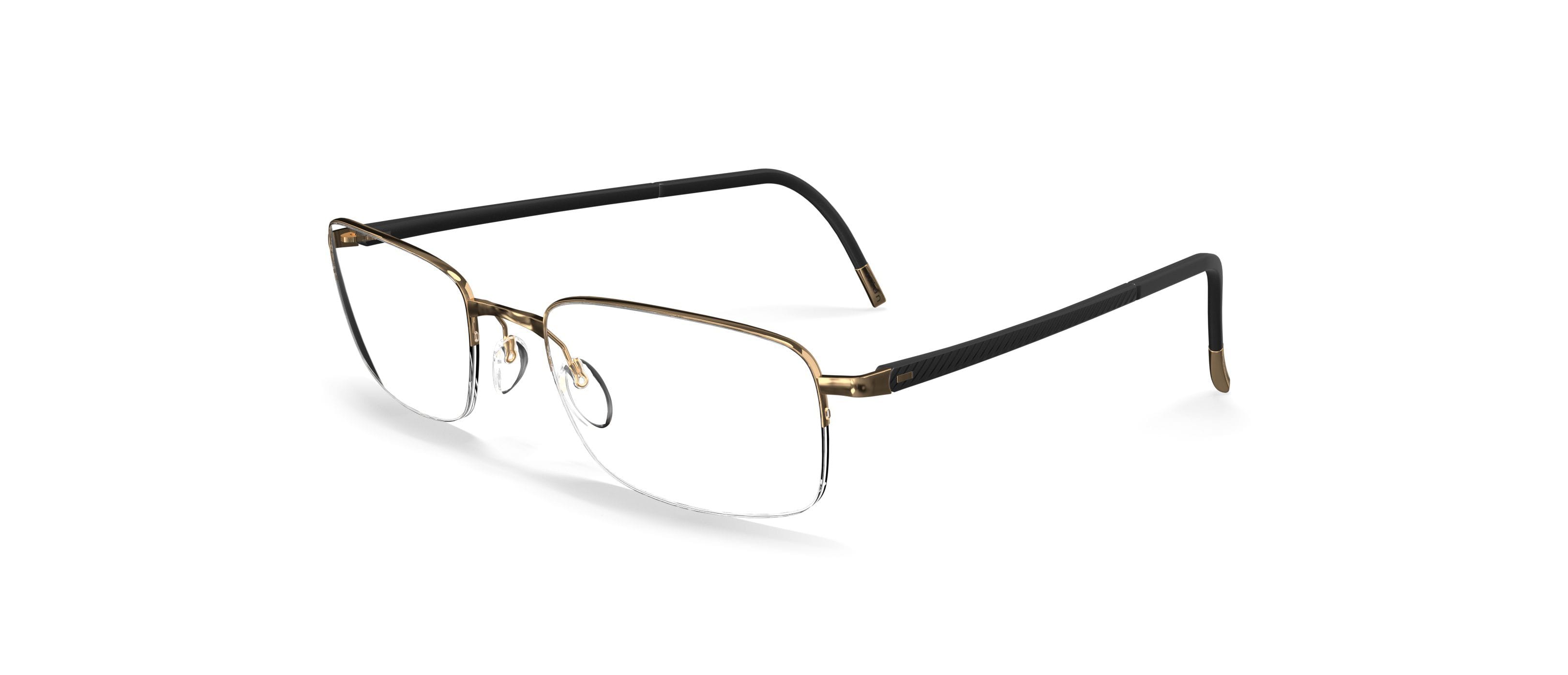 Silhouette 5559 Frame Gold Male Supra Titanium with Shell — Gold frame