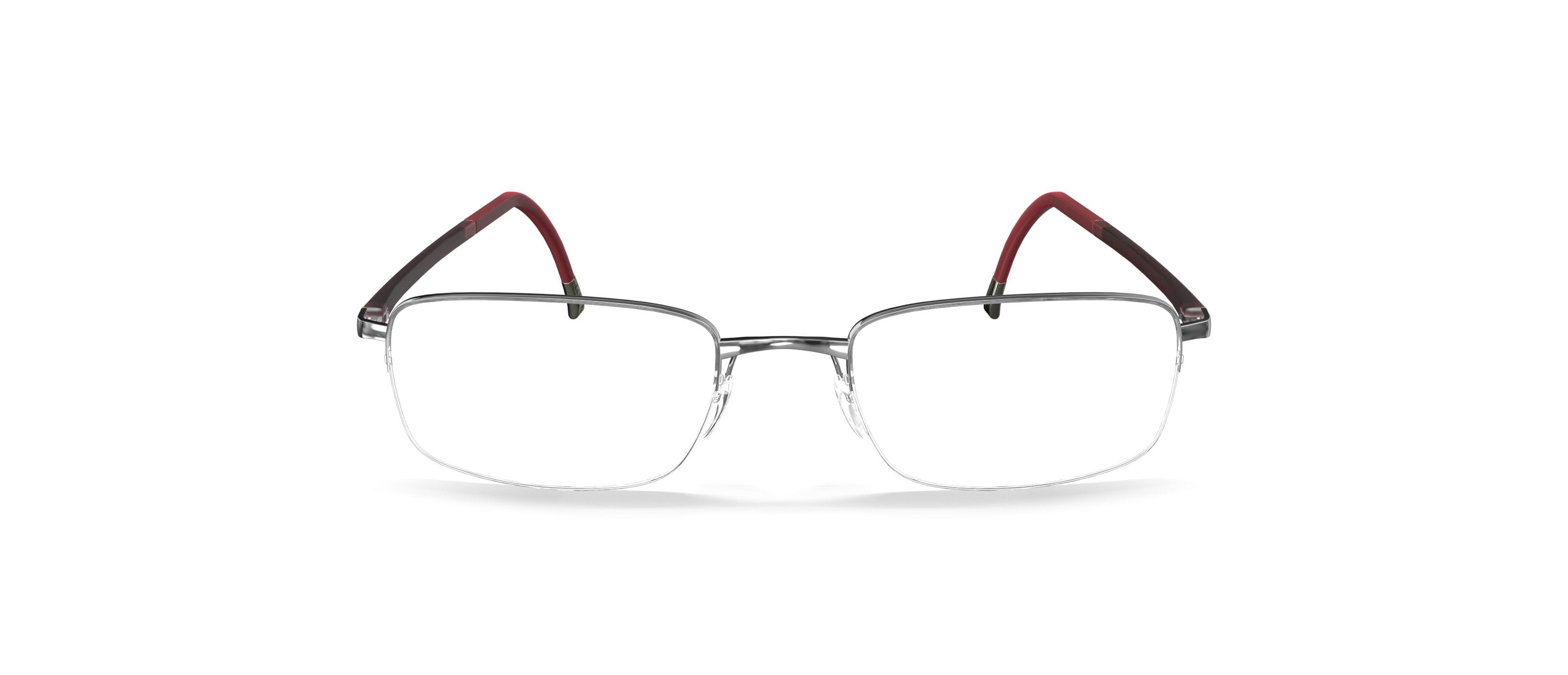 Silhouette 5559 Frame Grey Male Supra Titanium with Shell Frame — Grey frame — view 2