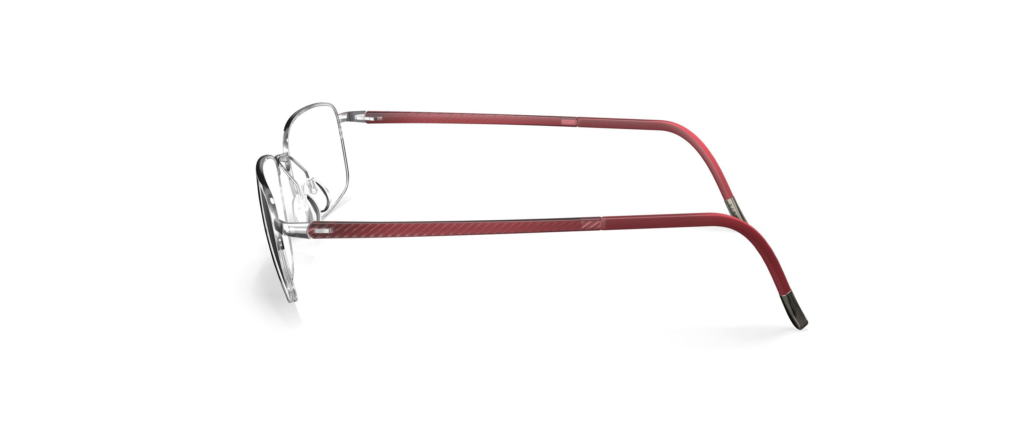 Silhouette 5559 Frame Grey Male Supra Titanium with Shell Frame — Grey frame — view 3