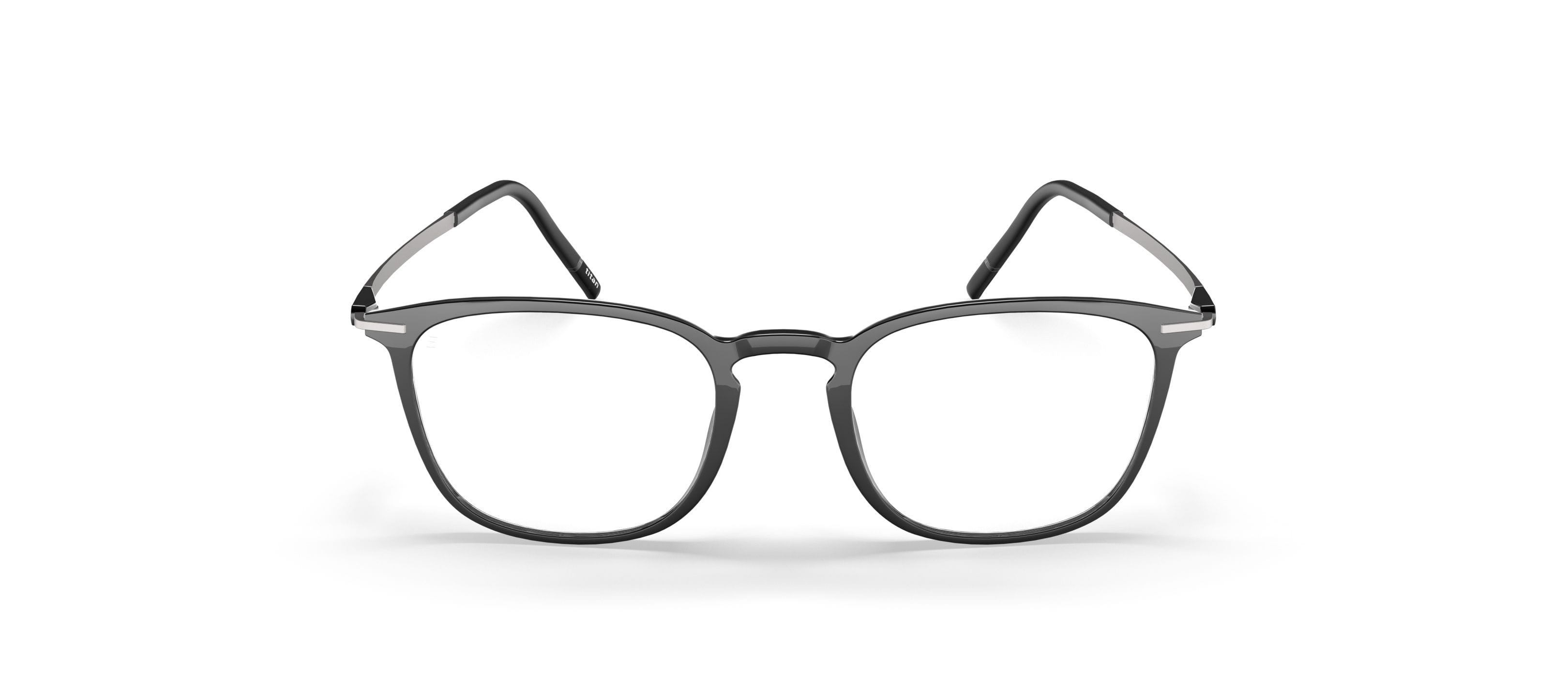 Silhouette 2963 Frame Black Male Full Titanium Frame — Black frame — view 2