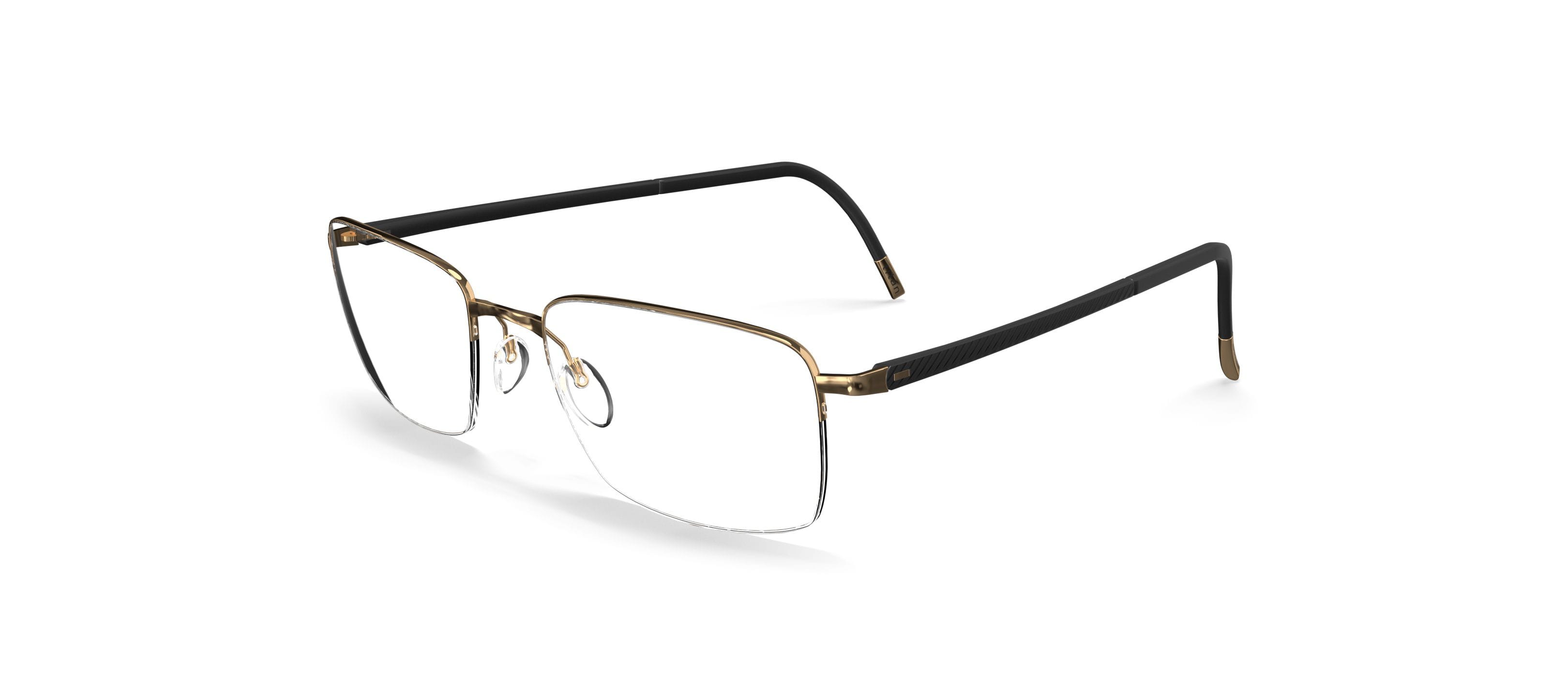 Silhouette 5560/75 Frame Gold Male Supra Shell — Gold frame
