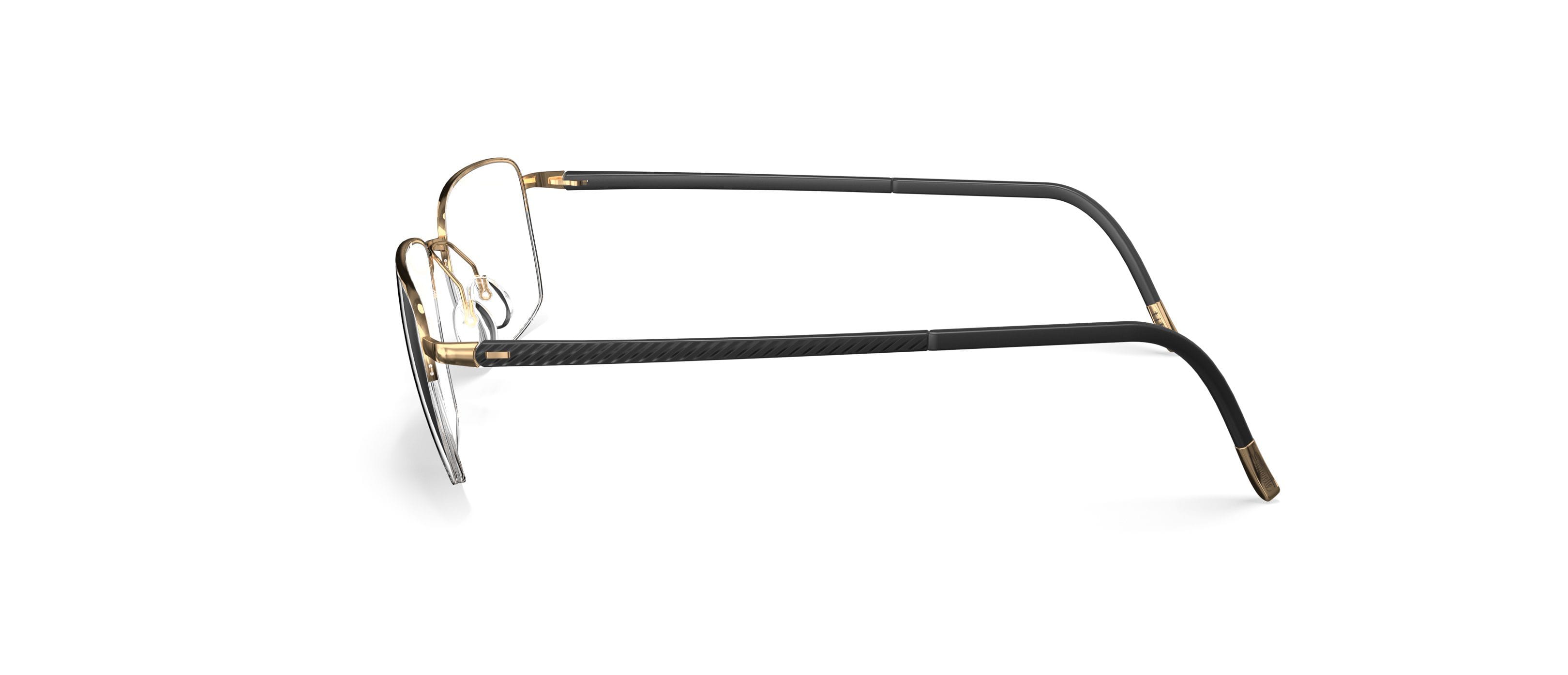 Silhouette 5560/75 Frame Gold Male Supra Shell Frame — Gold frame — view 3