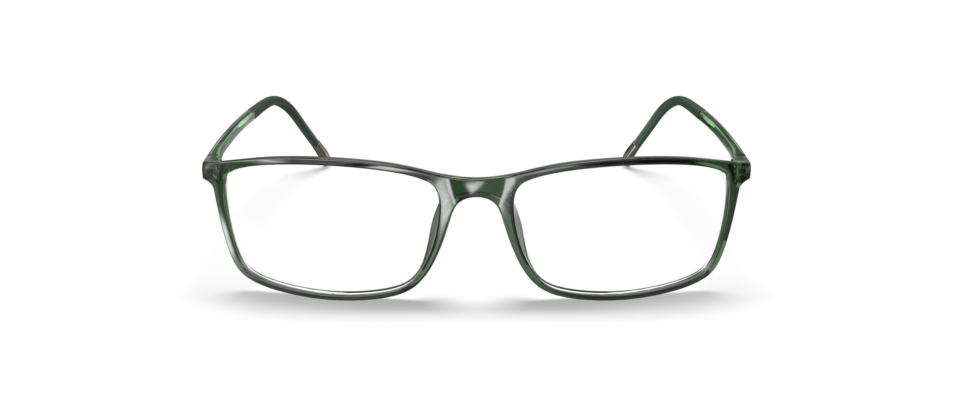 Silhouette SPX 2934 Frame Green Male Full Shell Frame — Green frame — view 2