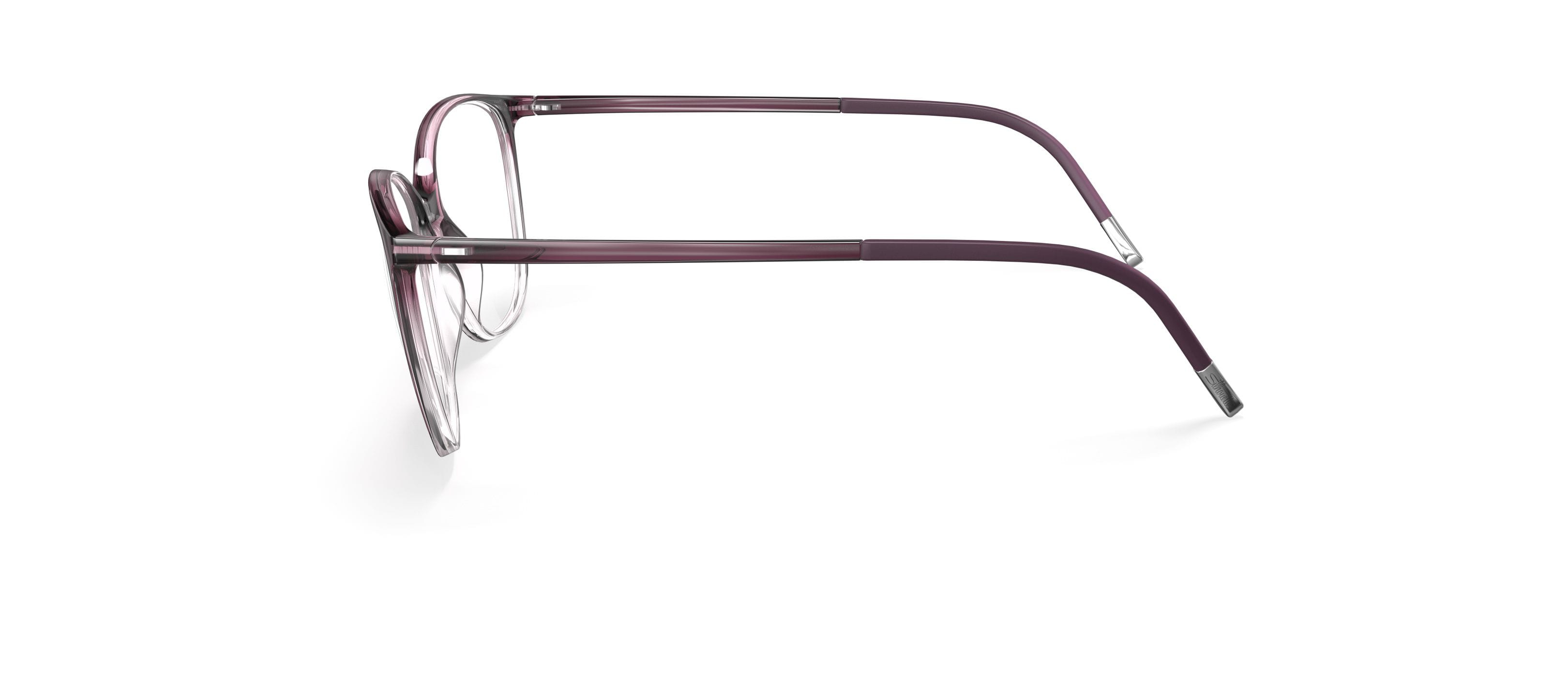 Silhouette SPX 1601 Frame Violet Male Full Shell Frame — Violet frame — view 3