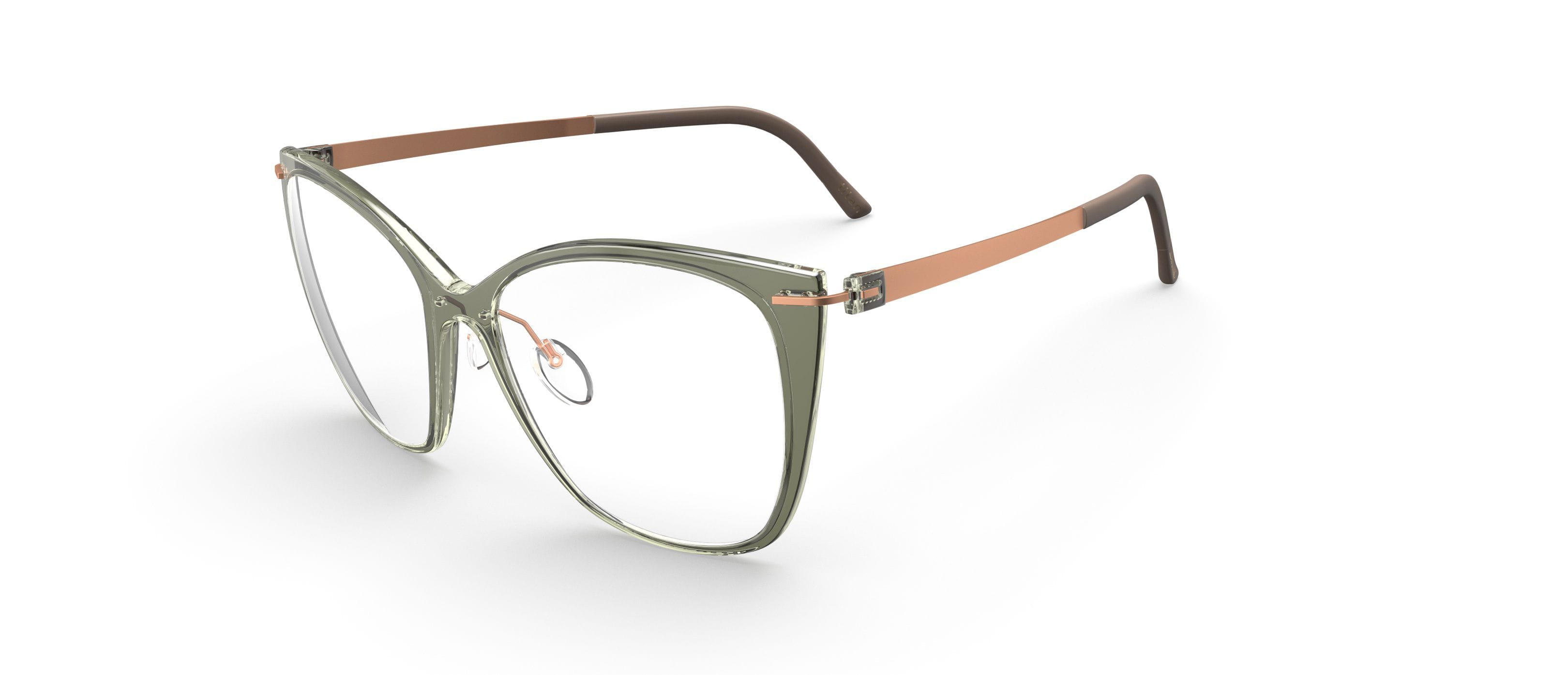Silhouette SPX 1610 Frame Green Unisex Full Titanium — Green frame