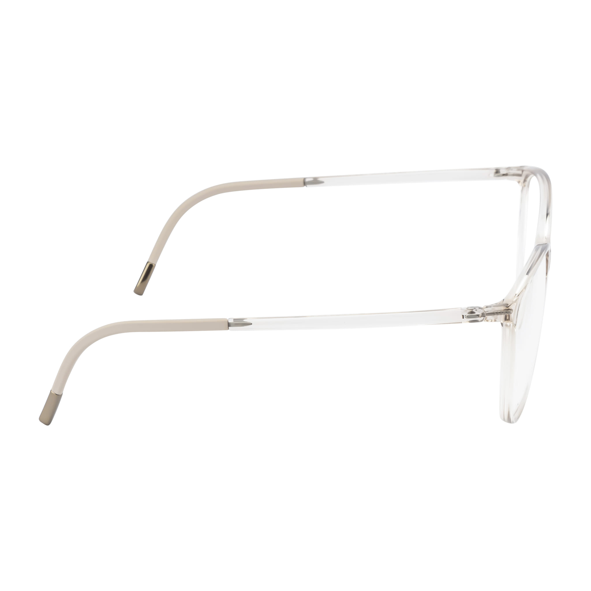 Silhouette SPX 1601 Frame Transparent Pink Female Full Shell Frame — Transparent Pink frame — view 3