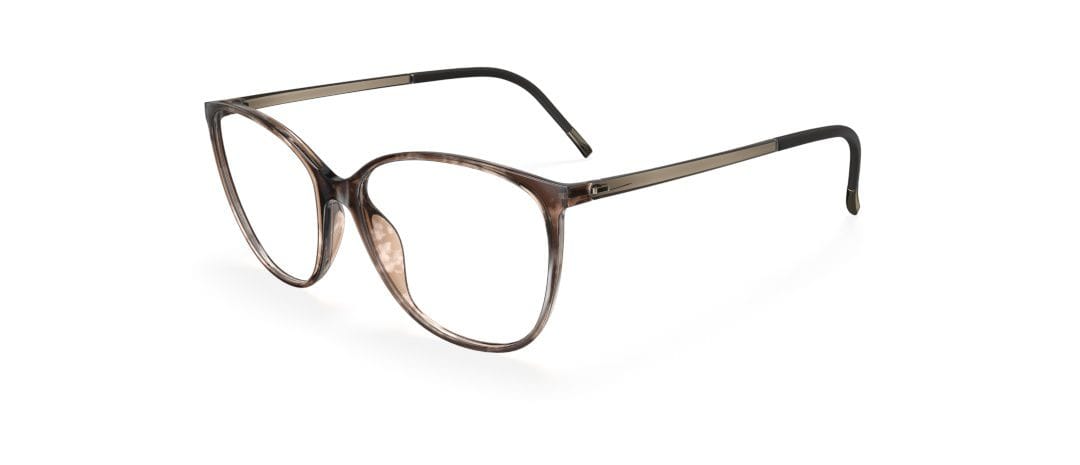Silhouette 1601/75 Frame Olive Female Full Shell — Olive frame