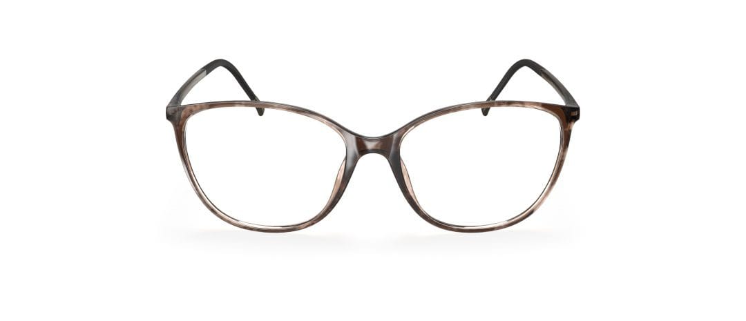 Silhouette 1601/75 Frame Olive Female Full Shell Frame — Olive frame — view 2