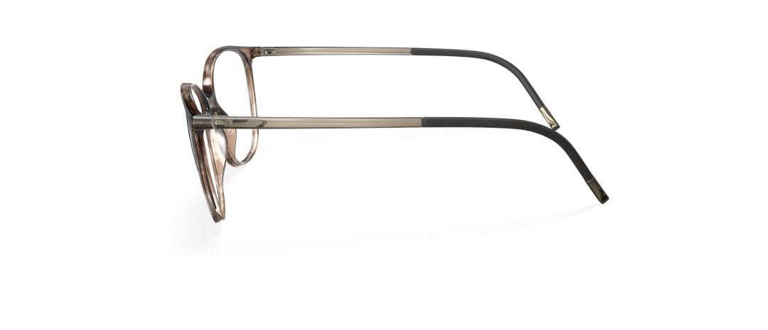Silhouette 1601/75 Frame Olive Female Full Shell Frame — Olive frame — view 3