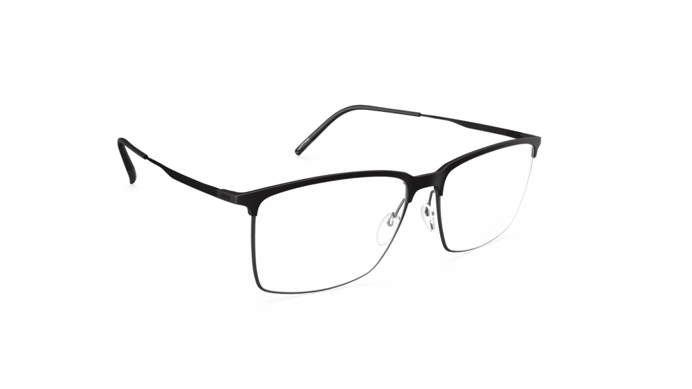 Silhouette 2946/75 Frame Matt Black Male Full Titanium — Matt Black frame