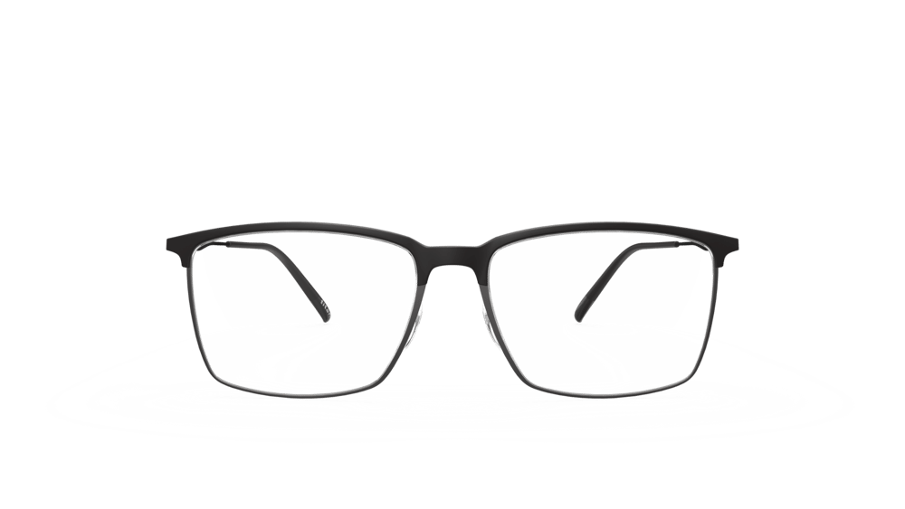 Silhouette 2946/75 Frame Matt Black Male Full Titanium Frame — Matt Black frame — view 2