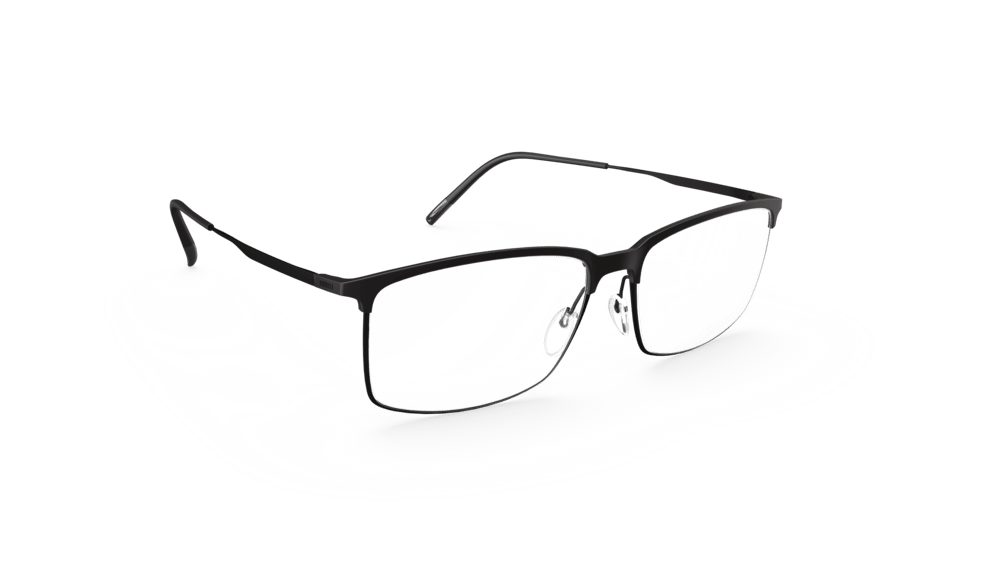 Silhouette 2947/75 Frame Matt Black Male Full Shell — Matt Black frame