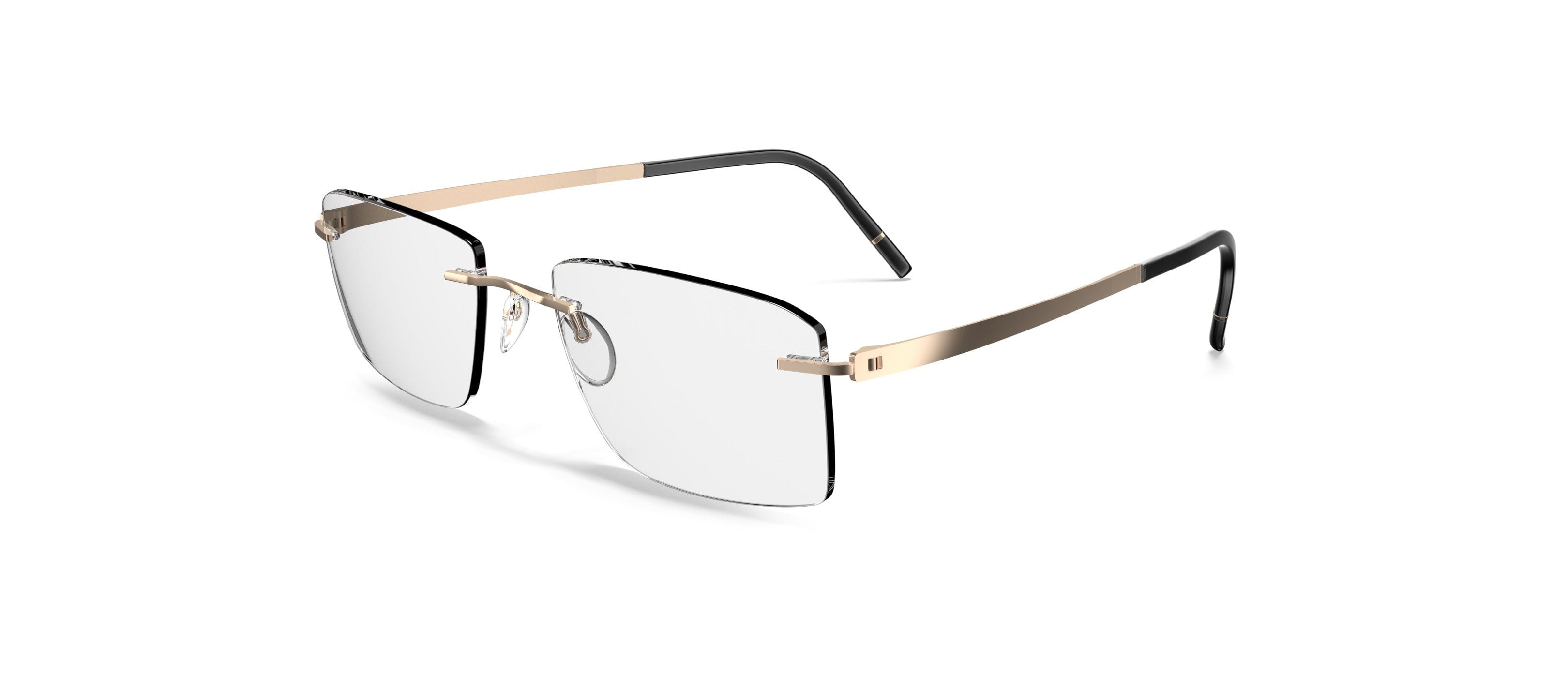 Silhouette SH-L009 Frame Gold Male RimLess Metal — Gold frame
