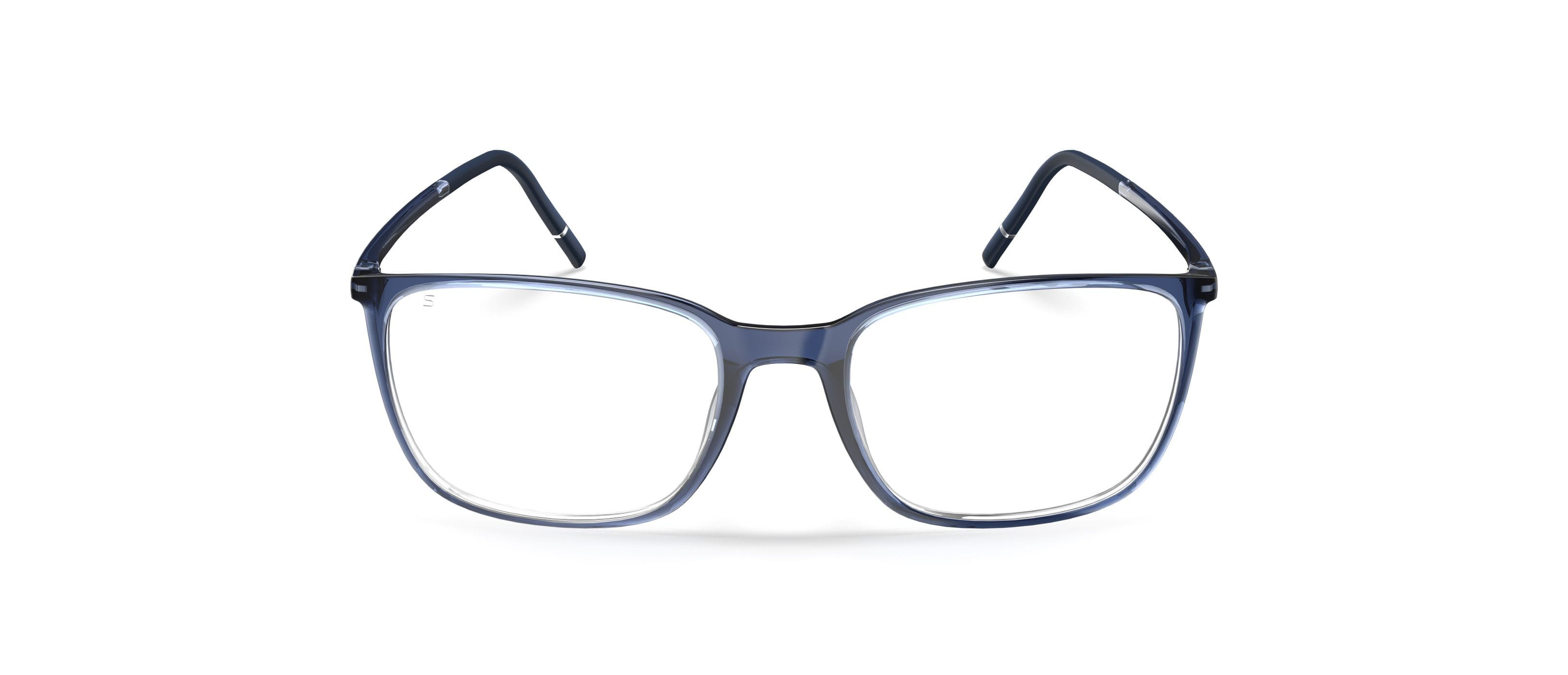 Silhouette SPX 2961 Frame Blue Male Full Shell Frame — Blue frame — view 2
