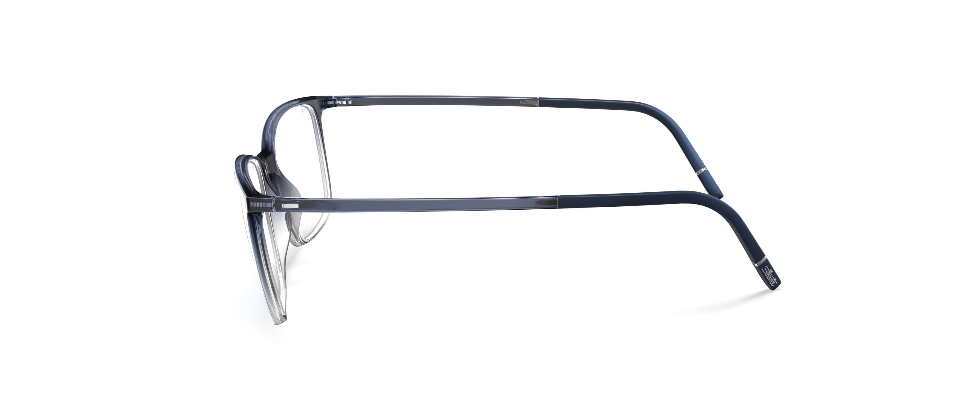 Silhouette SPX 2961 Frame Blue Male Full Shell Frame — Blue frame — view 3