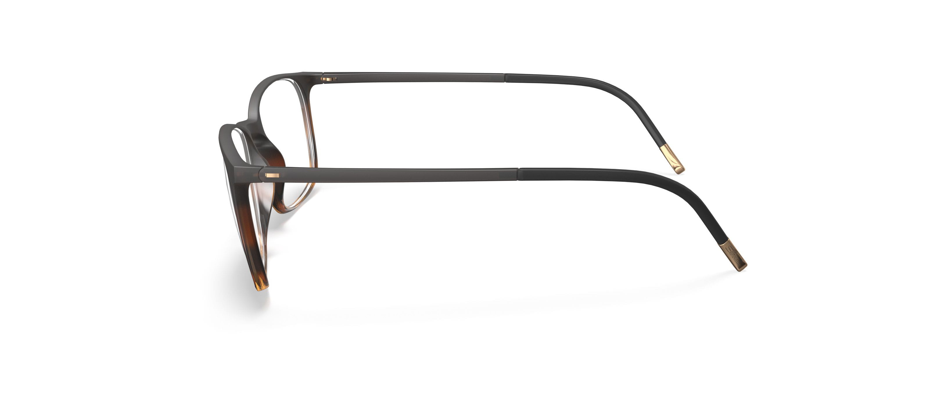 Silhouette 2943 Frame Brown Male Full Shell Frame — Brown frame — view 3