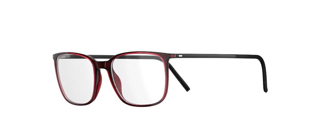 Silhouette 2961 Frame Maroon Male Full Shell — Maroon frame