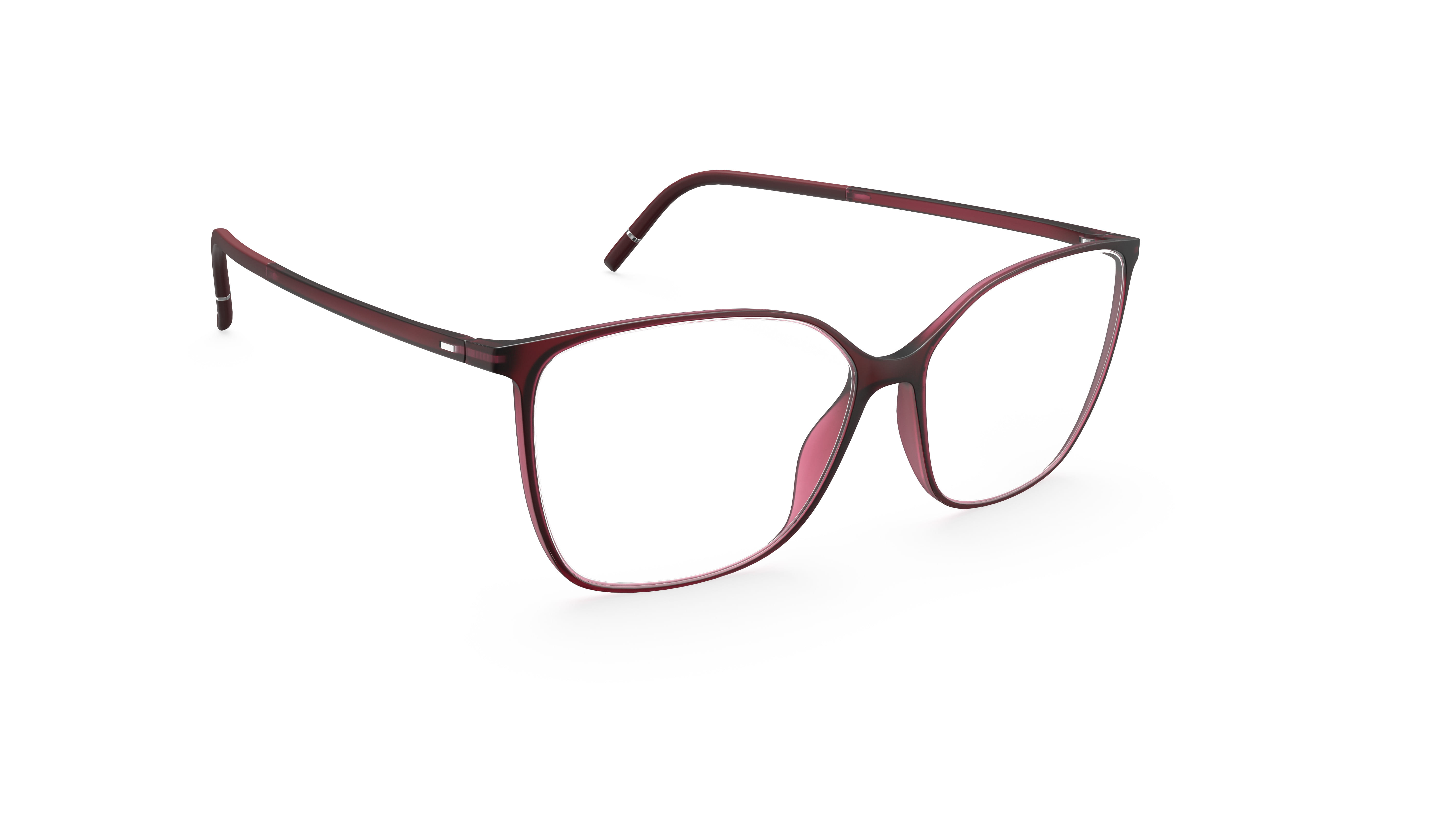 Silhouette SPX 1612 Frame Maroon Female Full Shell — Maroon frame