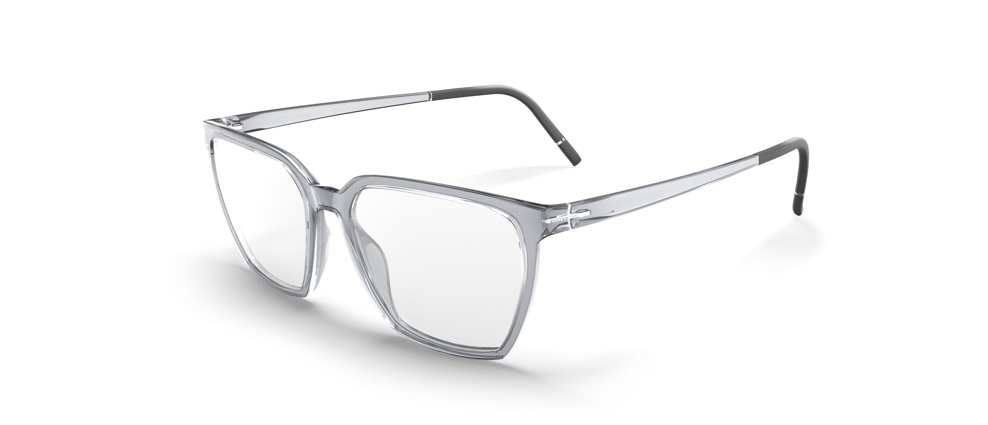 Silhouette SPX 1625 Frame Transparent Blue Male Full Shell — Transparent Blue frame