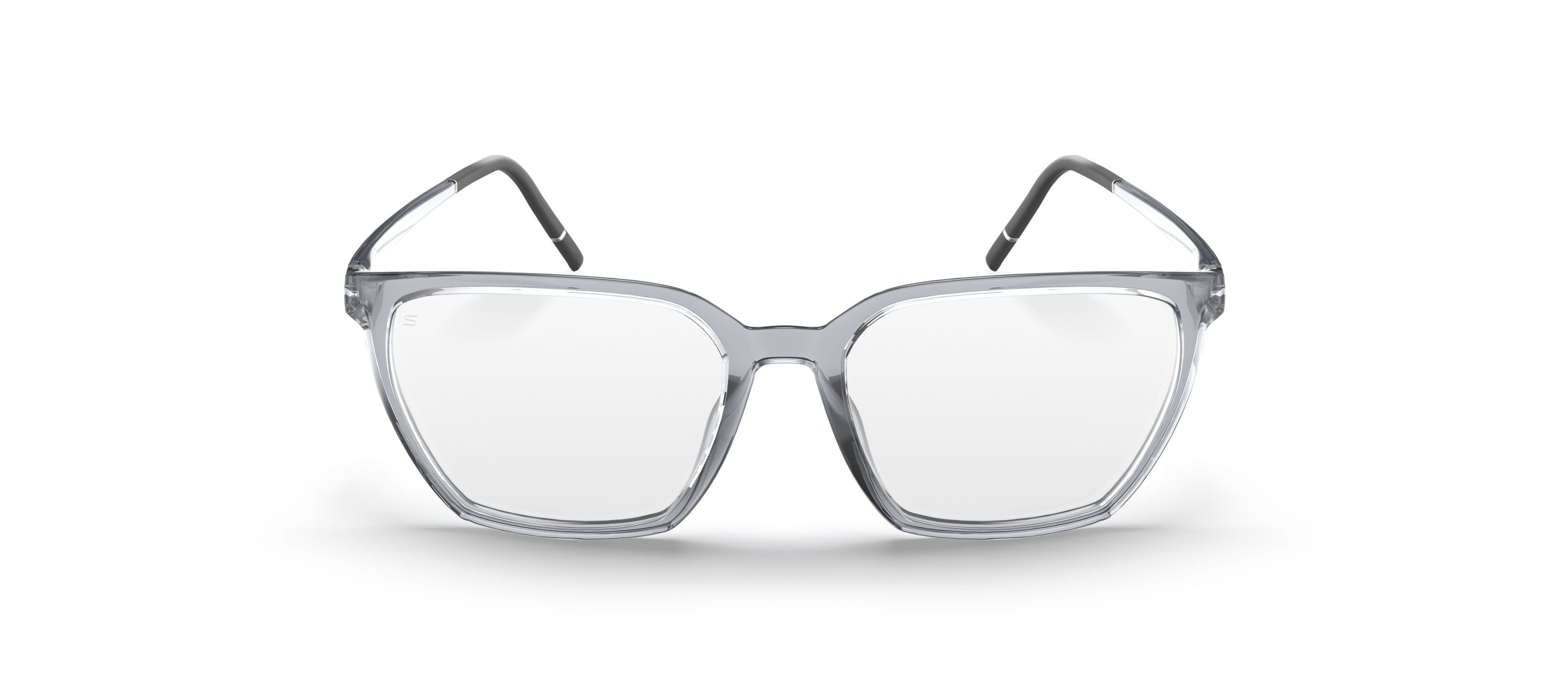Silhouette SPX 1625 Frame Transparent Blue Male Full Shell Frame — Transparent Blue frame — view 2