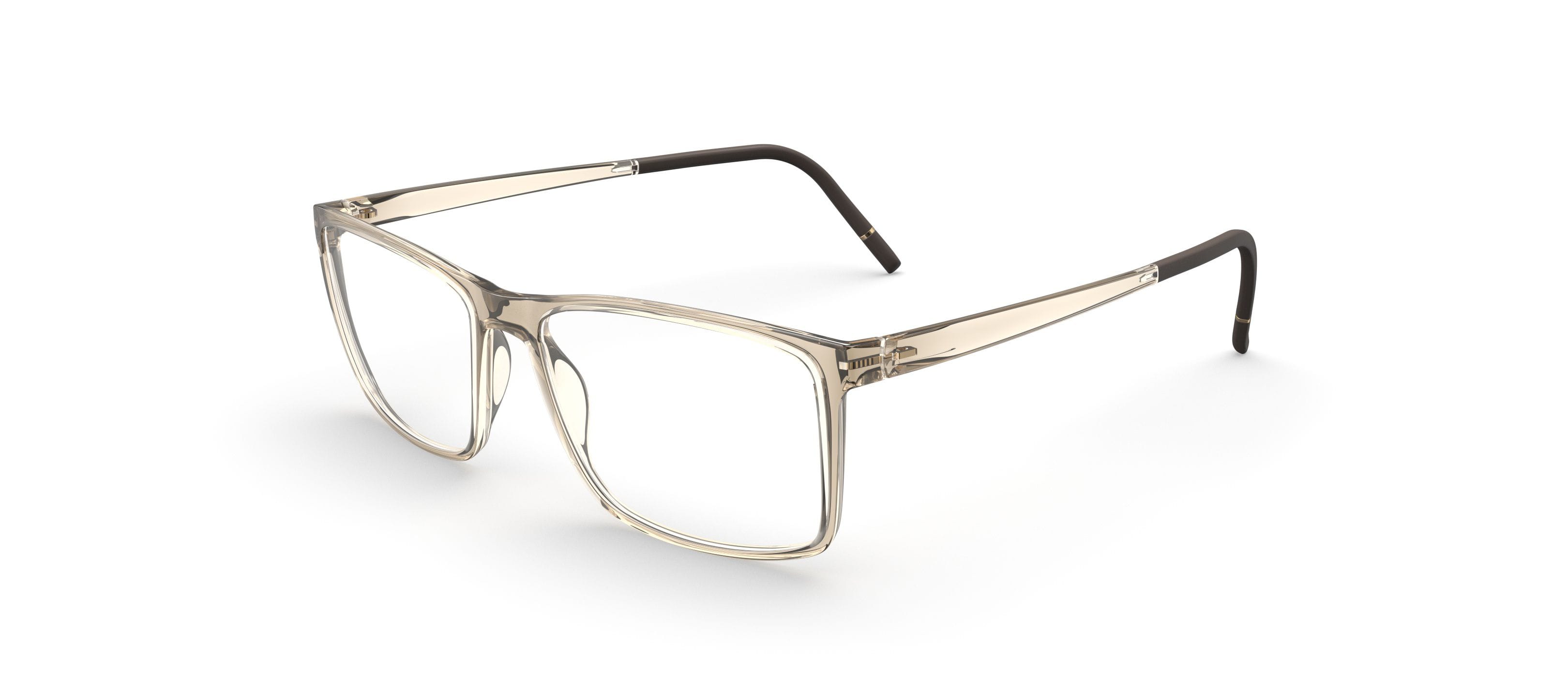 Silhouette SPX 2972 Frame Transparent Brown Male Full Shell — Transparent Brown frame