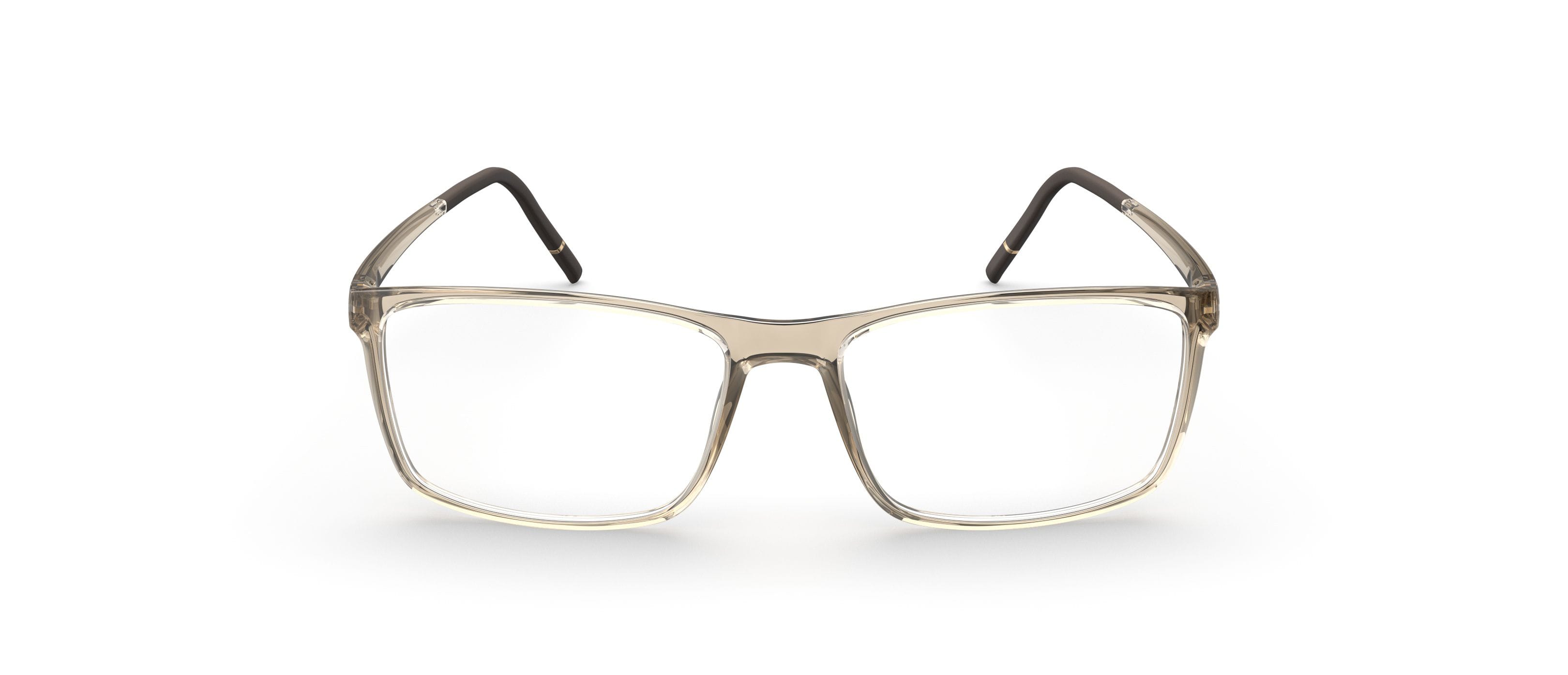 Silhouette SPX 2972 Frame Transparent Brown Male Full Shell Frame — Transparent Brown frame — view 2