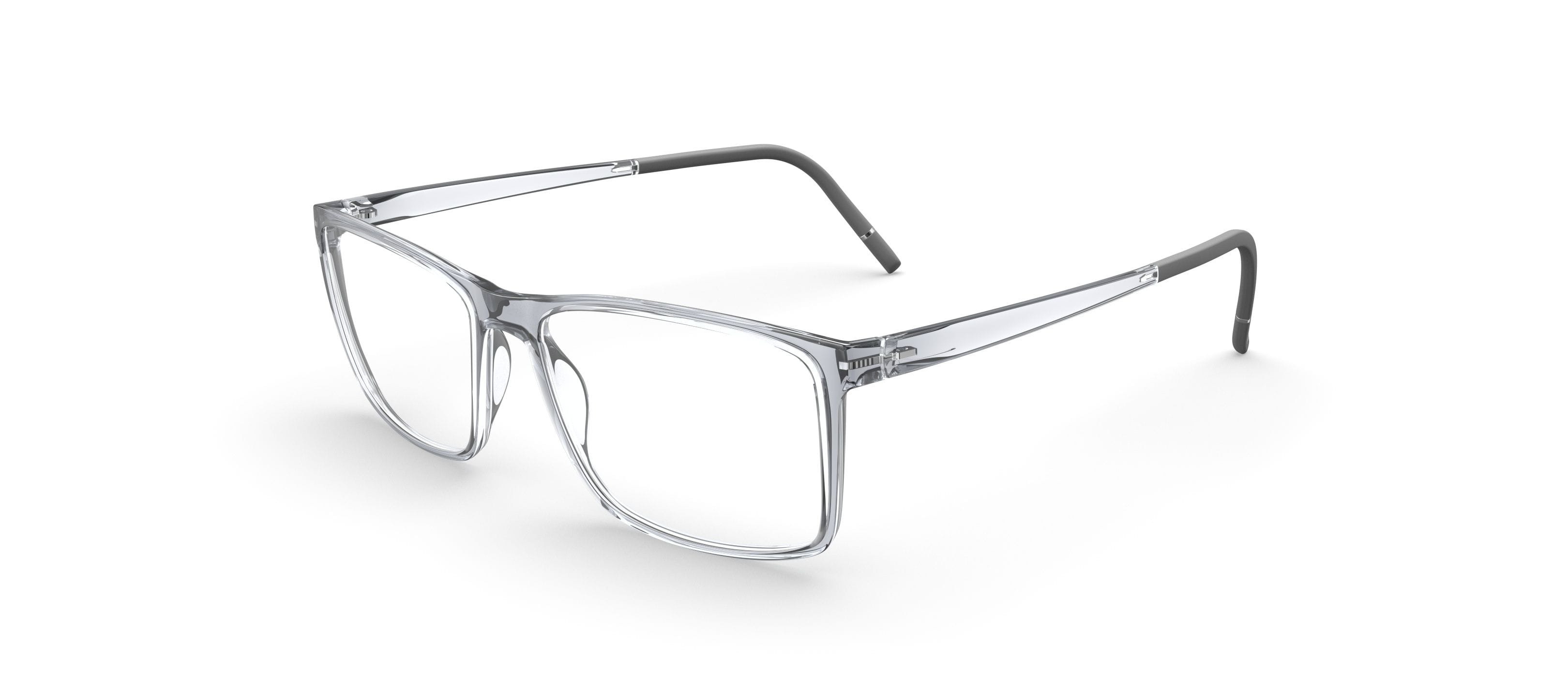 Silhouette SPX 2972 Frame Transparent Blue Male Full Shell — Transparent Blue frame