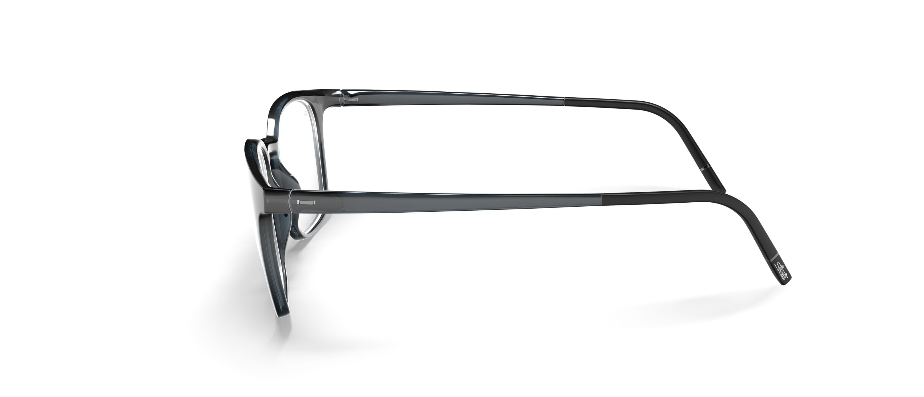 Silhouette SPX 2980 Frame Blue Male Full Shell Frame — Blue frame — view 3