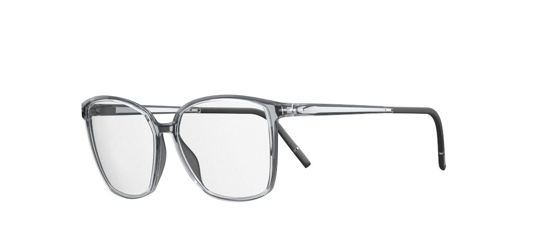 Silhouette SPX 1621 Frame Transparent Grey Male Full Shell — Transparent Grey frame