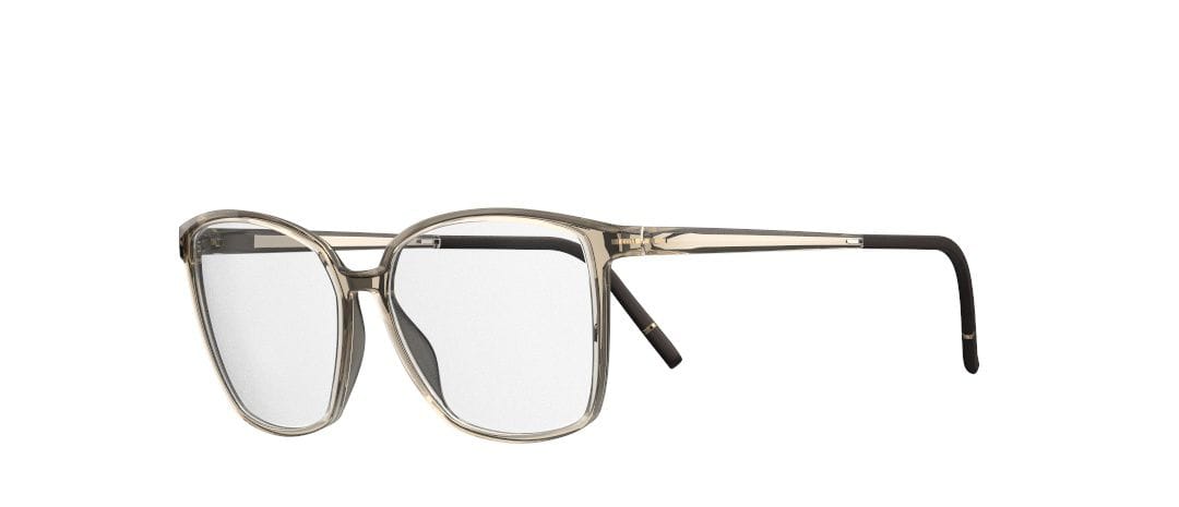 Silhouette SPX 1621 Frame Transparent Brown Unisex Full Shel — Transparent Brown frame