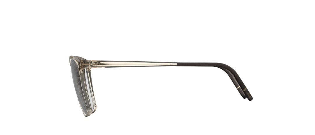 Silhouette SPX 1621 Frame Transparent Brown Unisex Full Shel Frame — Transparent Brown frame — view 3