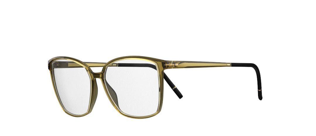 Silhouette SPX 1621 Frame Olive Unisex Full Shell — Olive frame