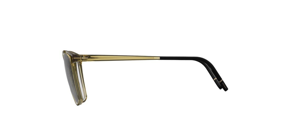 Silhouette SPX 1621 Frame Olive Unisex Full Shell Frame — Olive frame — view 3
