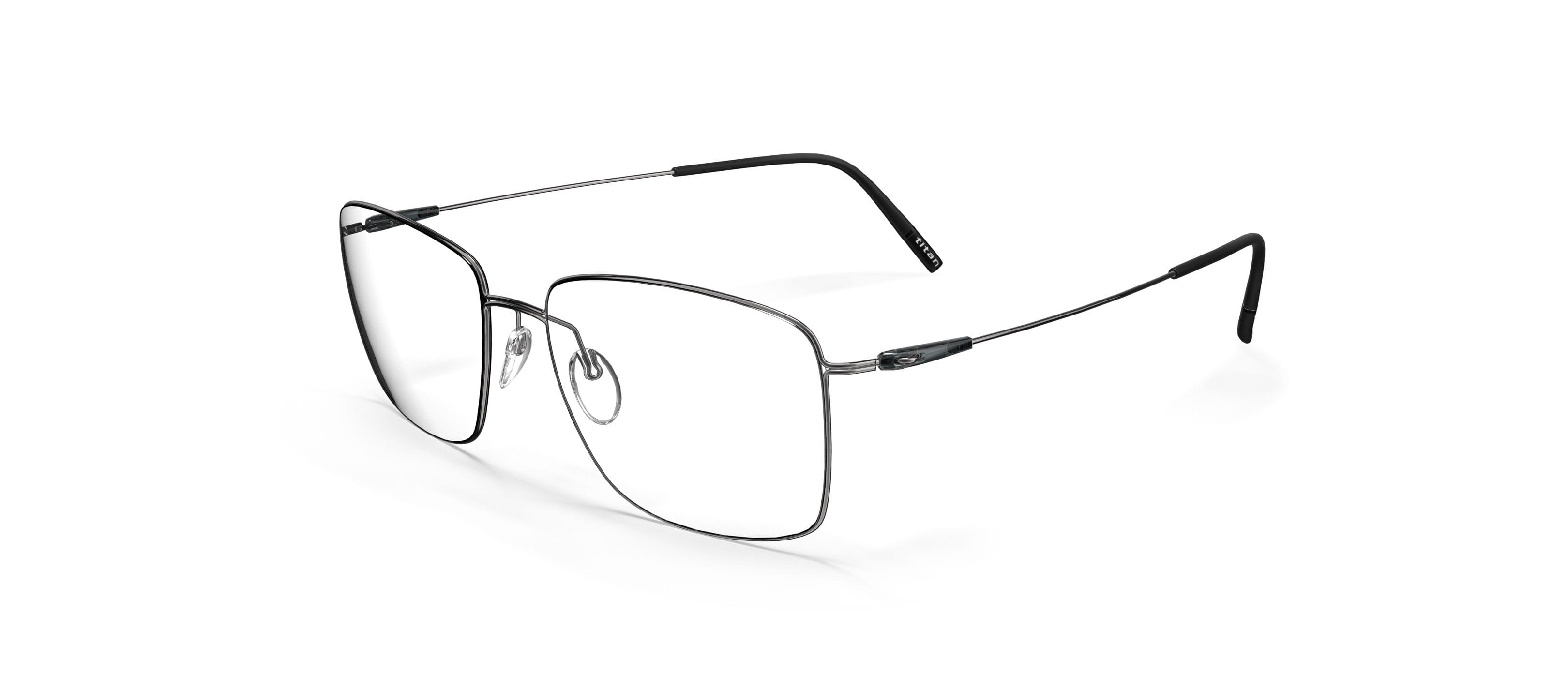 Silhouette 5576 Frame Grey Male Full Titanium — Grey frame
