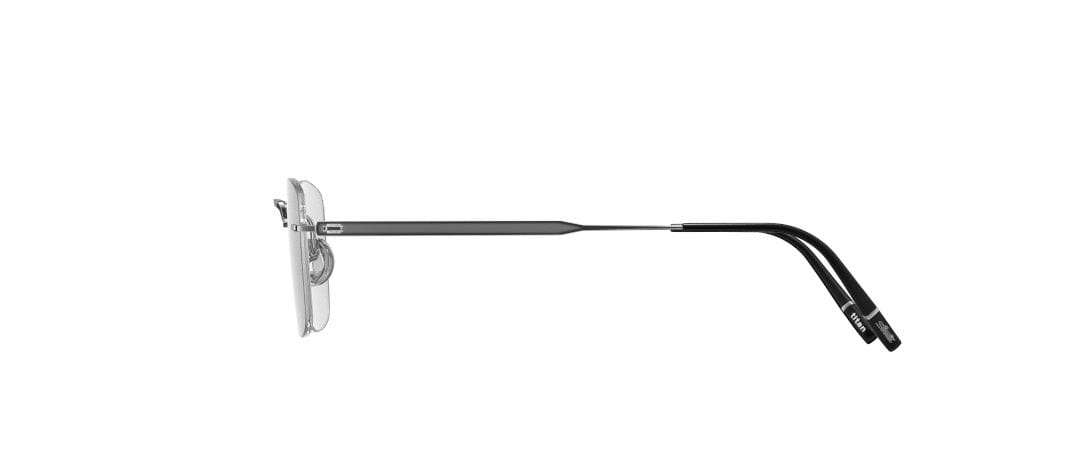 Silhouette SIL 5586 Frame Silver Male RimLess Titanium Frame — Silver frame — view 3