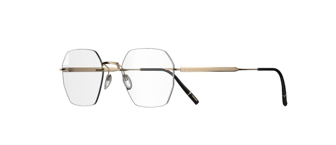 Silhouette SIL 5586 Frame Gold Male RimLess Titanium — Gold frame